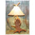 Moose and Elk Antler Table Lamp