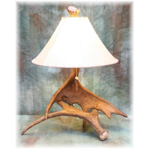 Medium Moose Antler Table Lamp